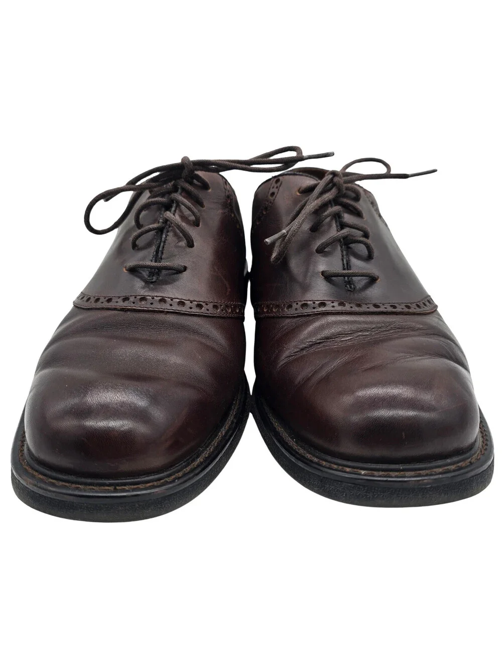 Florsheim Dress Shoes | Men's 10.5W | Brown Leather Cap Toe | Lace-Up Oxford